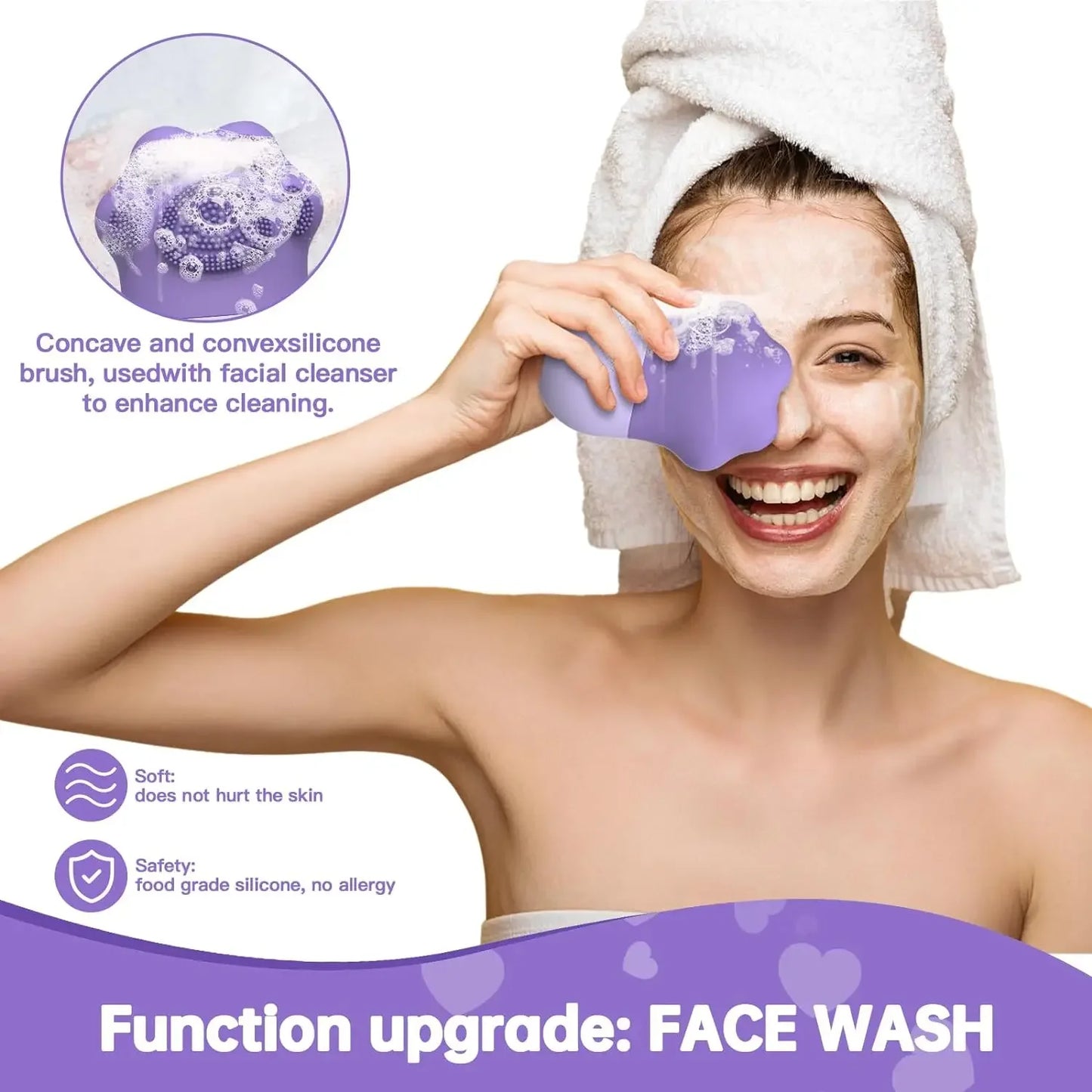 Roller facial/ rolă facială cu gheață pentru îngrijirea pielii - Reduce umflarea ochilor și masează fața - Răsfățul zilnic al tenului tău!